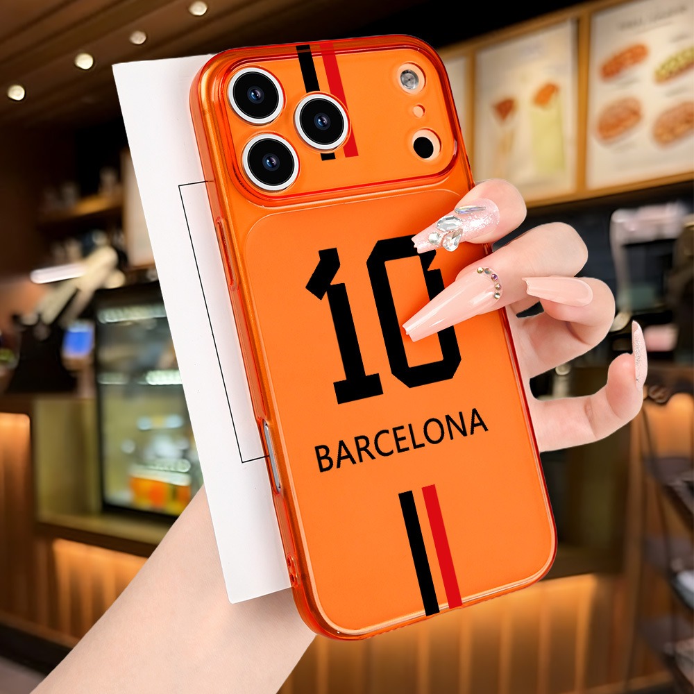 Barcelona 10 Jersey Orange Fro - Phone Cases Jersey ulasan dan harga
