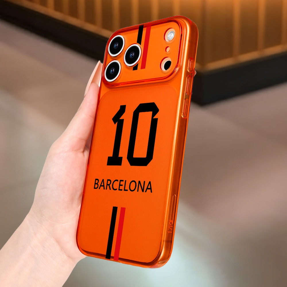 Barcelona 10 Jersey Orange Fro - Phone Cases Jersey ulasan dan harga
