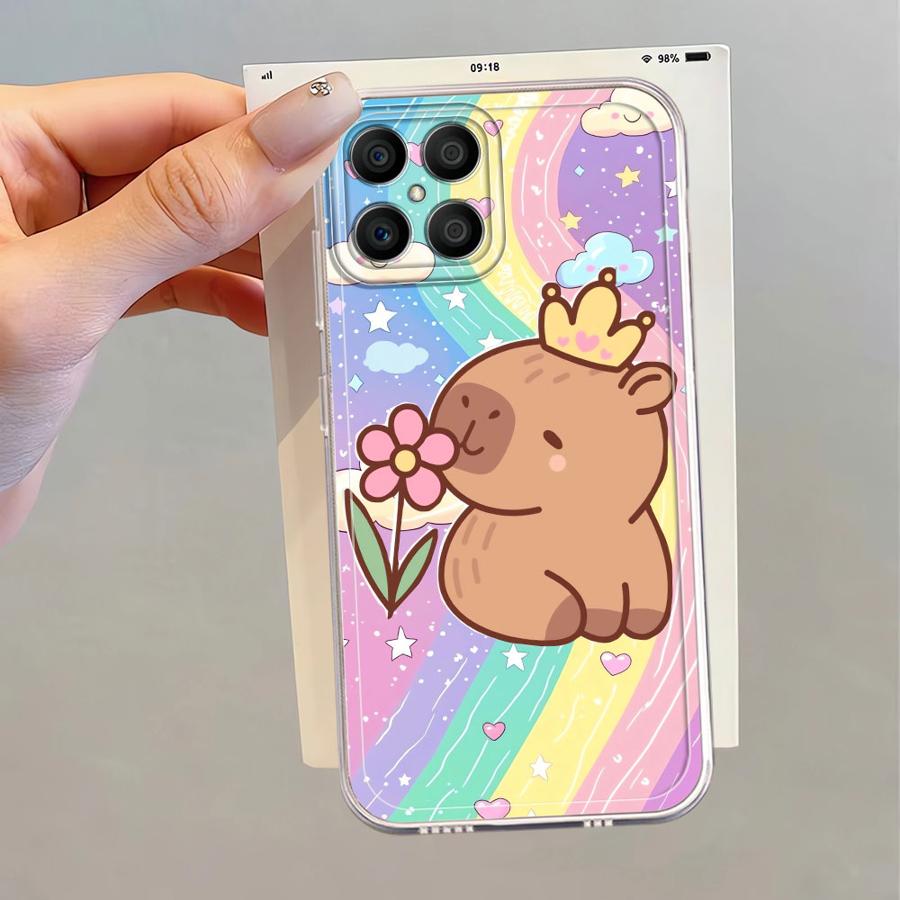 Colorful Capybara Soft Phone C - Phone Cases Honor ulasan dan harga
