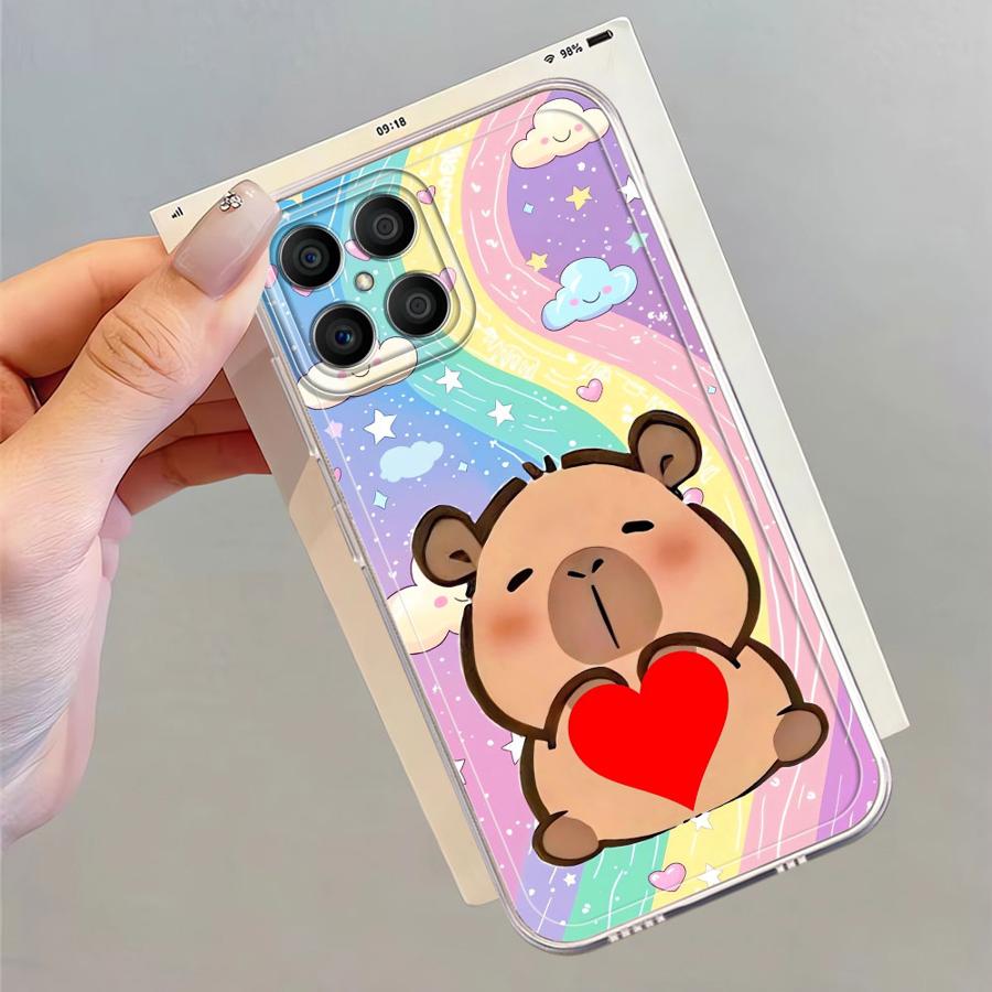 Colorful Capybara Soft Phone C - Phone Cases Honor ulasan dan harga