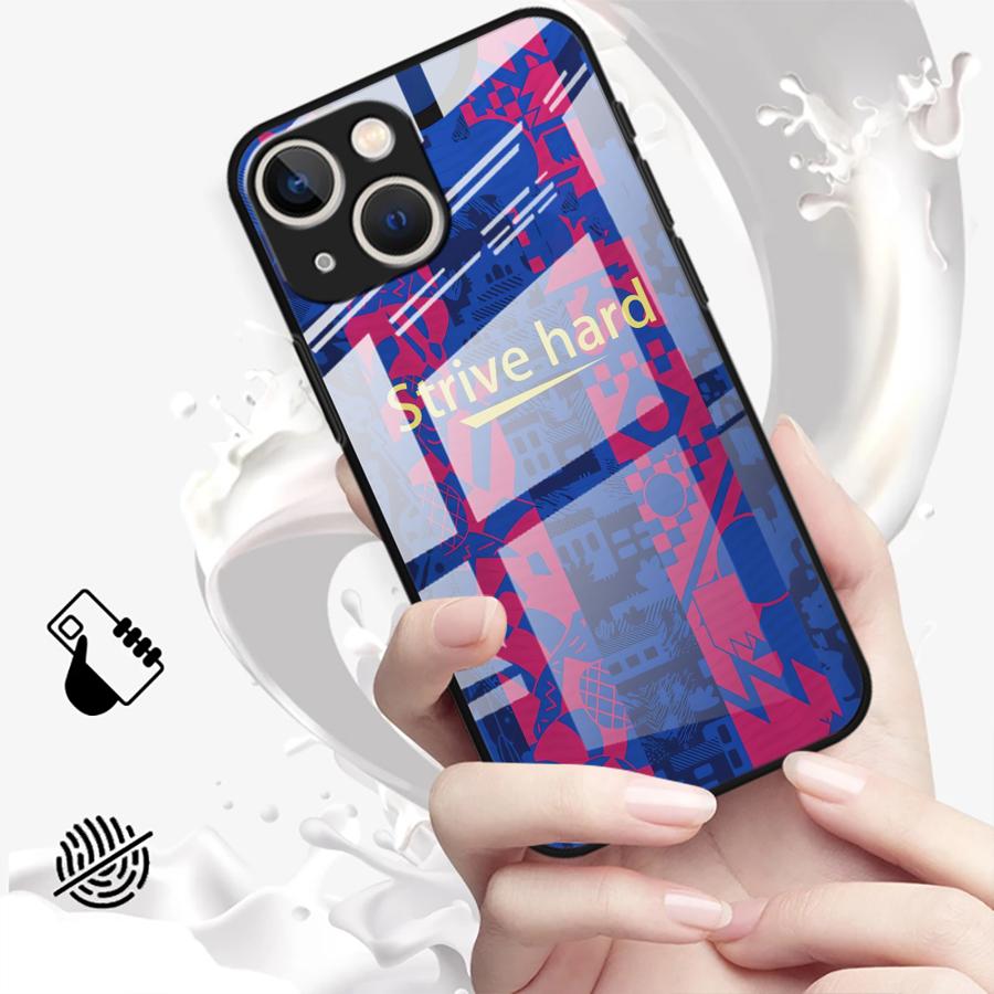 Glass Phone Cover Case for iPh - Phone Cases Jersey ulasan dan harga