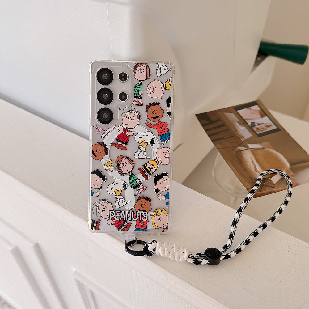 Cute Cartoon Snoopy Charlie Br - Phone Cases Brown ulasan dan harga