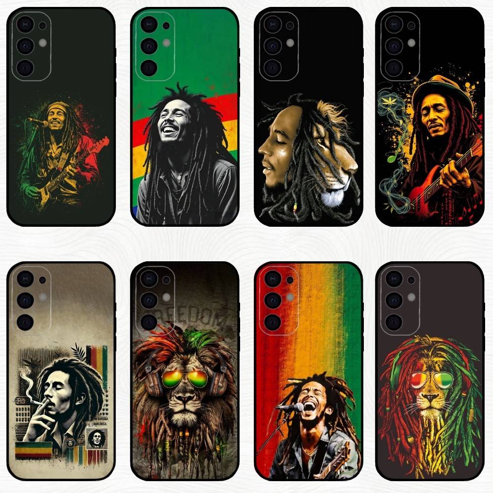 J-Jamaica Bob M-Marley Lion    - Phone Cases Jamaica ulasan dan harga