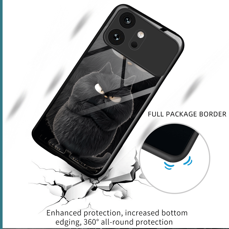 Hard Tempered Glass Case For H - Phone Cases Honor ulasan dan harga