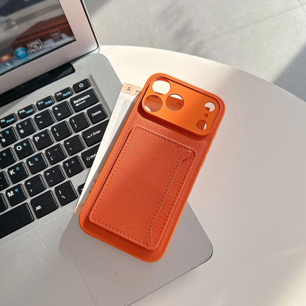 Luxury Advanced Orange Leather - Phone Cases Orange ulasan dan harga