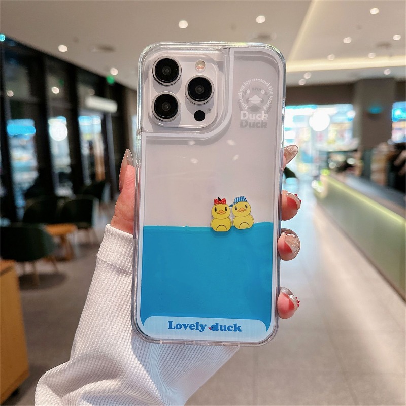 New Cartoon Cute Little Duck Q - Phone Cases Cool Girl ulasan dan harga