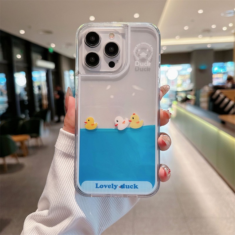 New Cartoon Cute Little Duck Q - Phone Cases Cool Girl ulasan dan harga