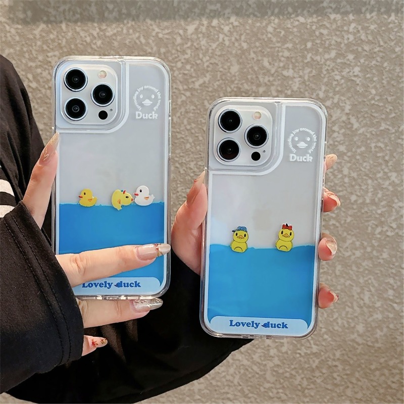 New Cartoon Cute Little Duck Q - Phone Cases Cool Girl ulasan dan harga
