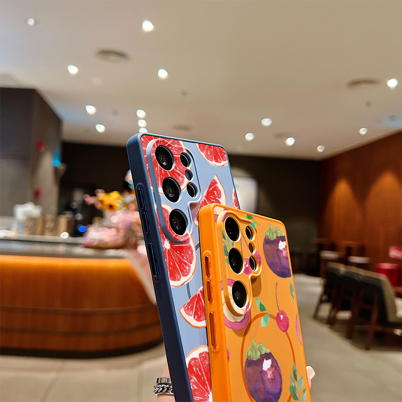 Magnetic For Magsafe Phone Cas - Phone Cases Orange ulasan dan harga