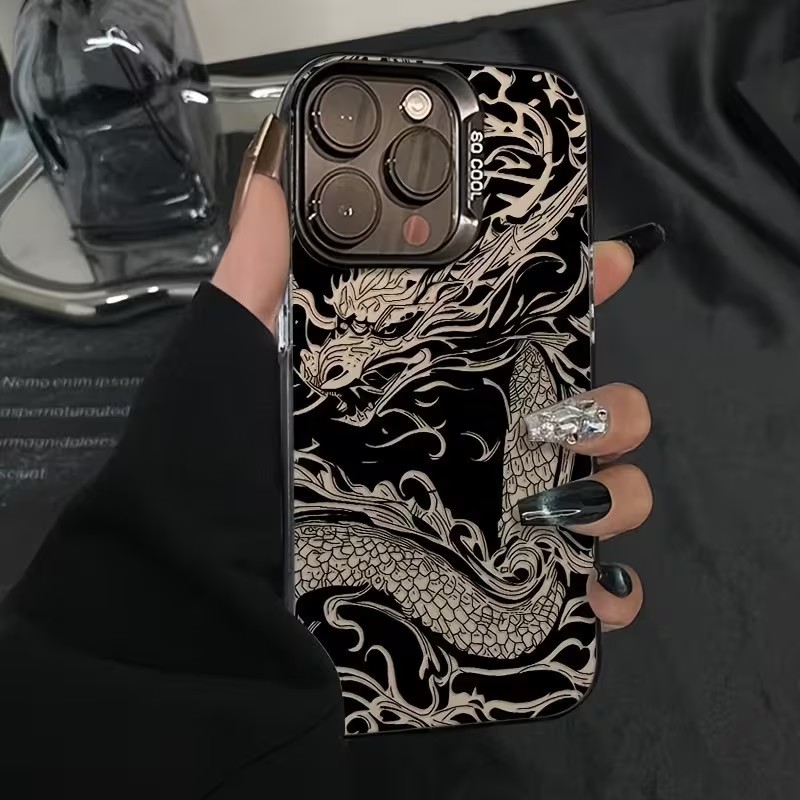Dragon Totem Pattern Phone Cas - Phone Cases Xr Iphone ulasan dan harga