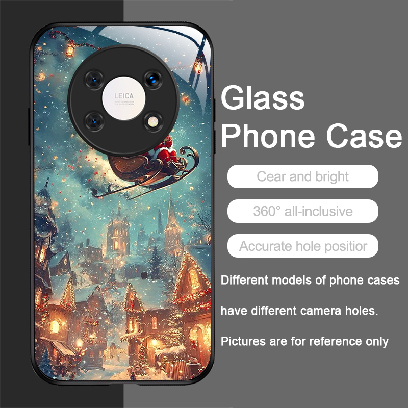 Cute Christmas Santa Claus Pat - Phone Cases Honor ulasan dan harga