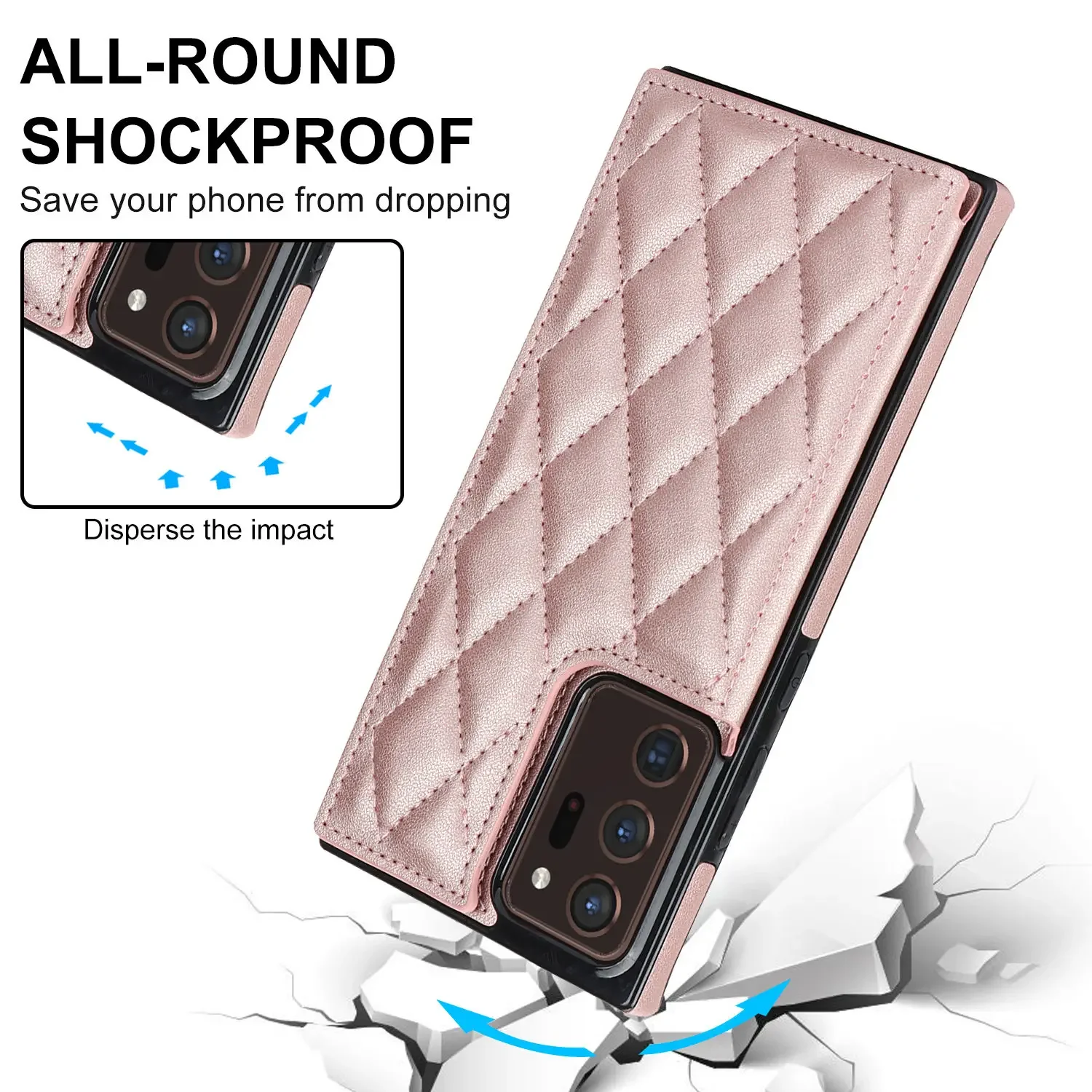 For Samsung Galaxy Note 10 Plu - Leather Folio Wallet Case ulasan dan harga