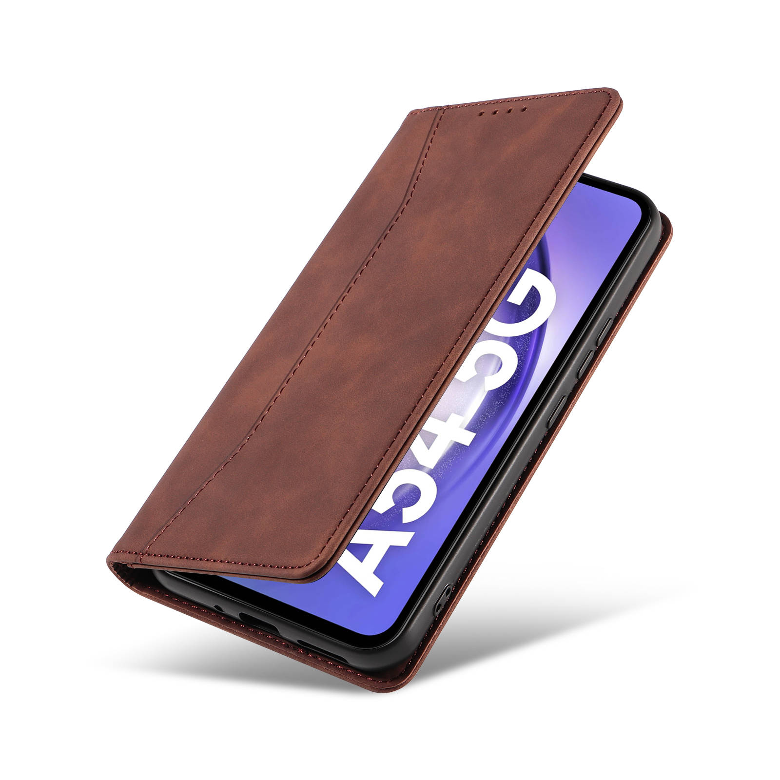 Flip Wallet Case for Samsung G - Leather Folio Wallet Case ulasan dan harga
