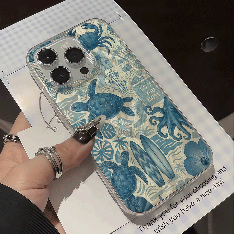 Wave Background Summer Sea Pho - Phone Cases Hard ulasan dan harga