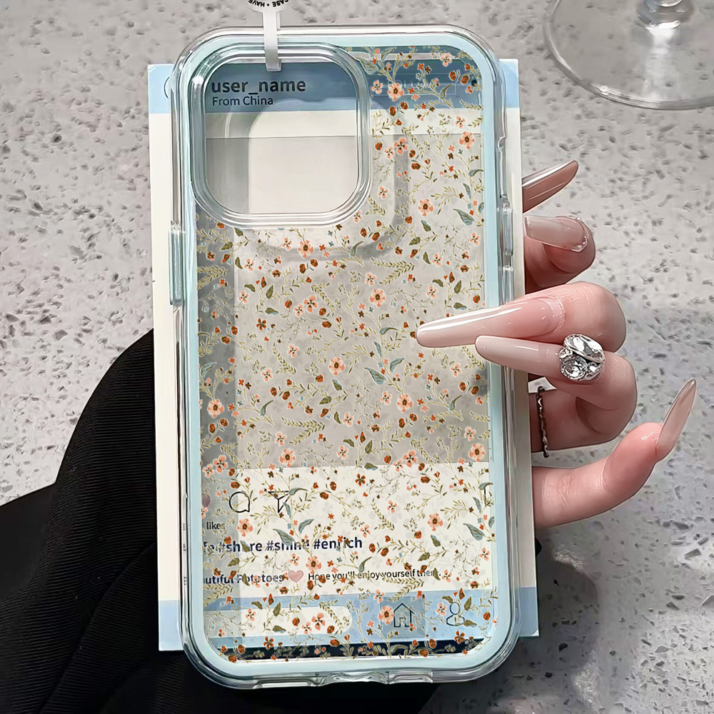 Wildflowers Clear Phone Case F - Phone Cases Wildflower ulasan dan harga