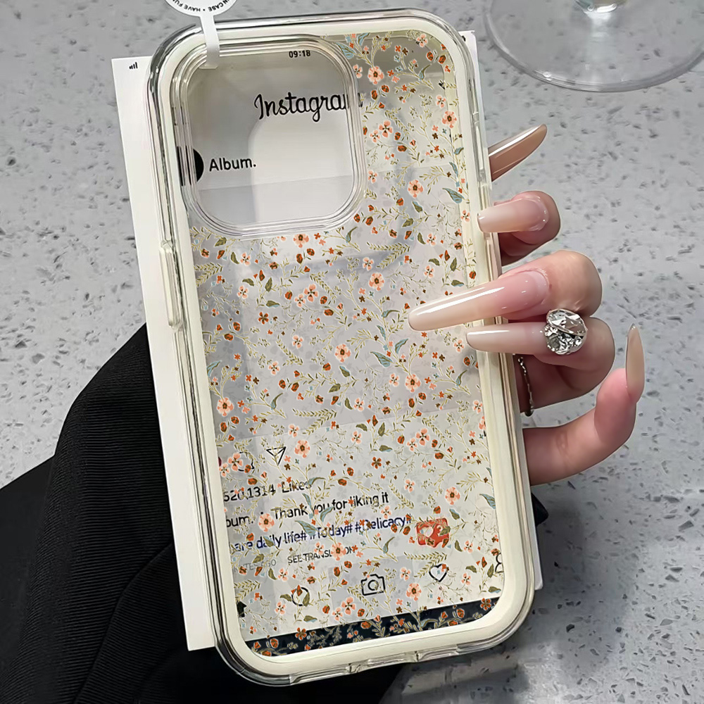 Wildflowers Clear Phone Case F - Phone Cases Wildflower ulasan dan harga