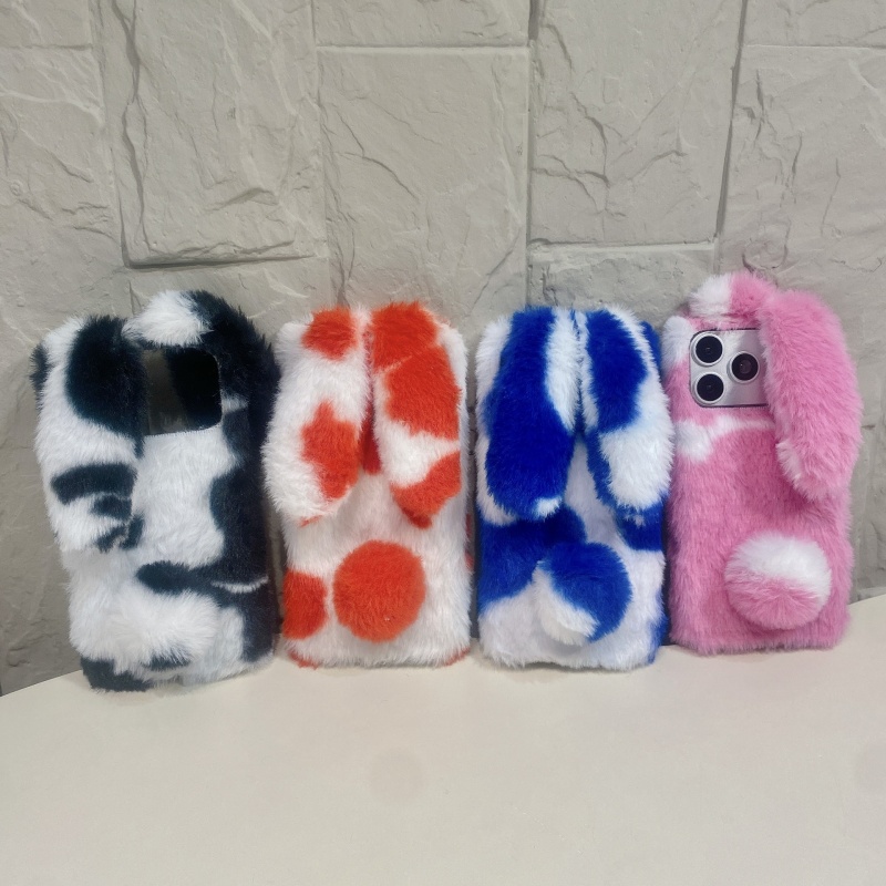 Cute Rabbit Design Fluffy Phon - Phone Cases Iphone 11 ulasan dan harga