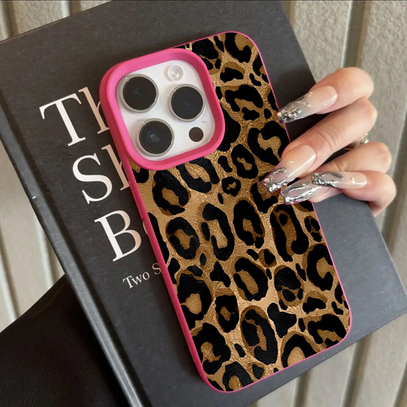 INS Brown Leopard Print Phone  - Phone Cases Brown ulasan dan harga