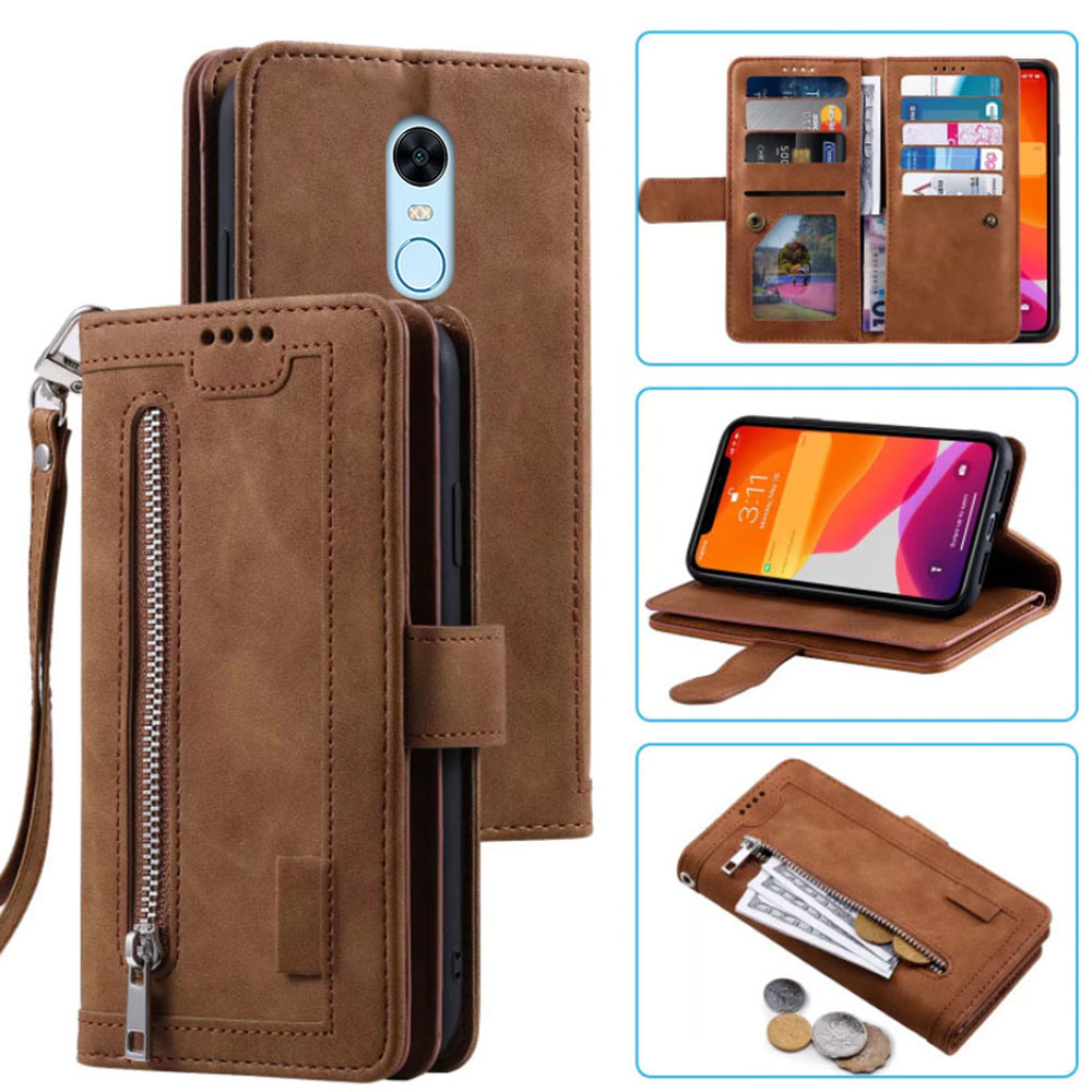 9 Cards Wallet Case for Redmi  - Leather Folio Wallet Case ulasan dan harga