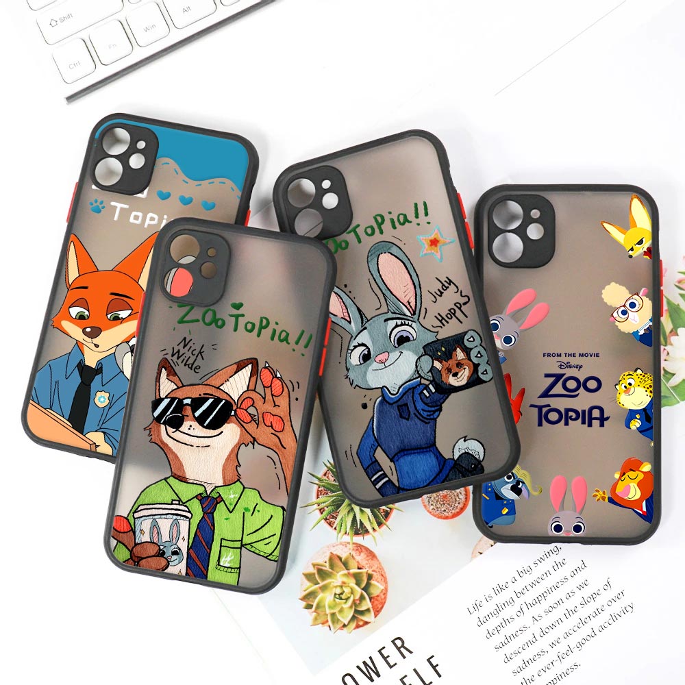 Disney Nick Judy Matte Translu - Phone Cases Xr Iphone ulasan dan harga