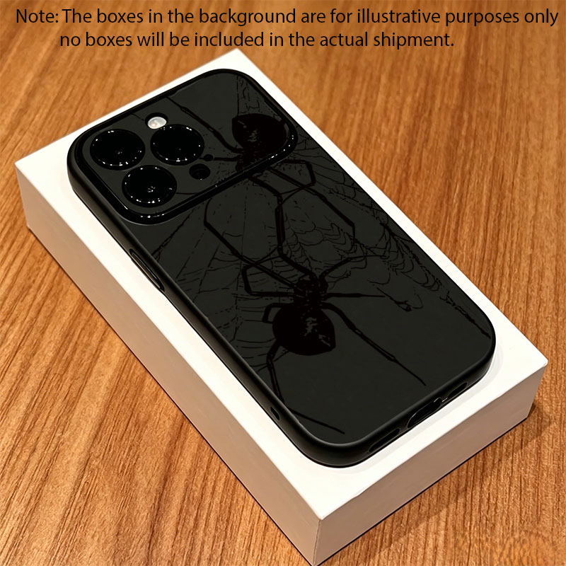 Cool Black Spider Pattern Phon - Phone Cases Iphone 11 ulasan dan harga