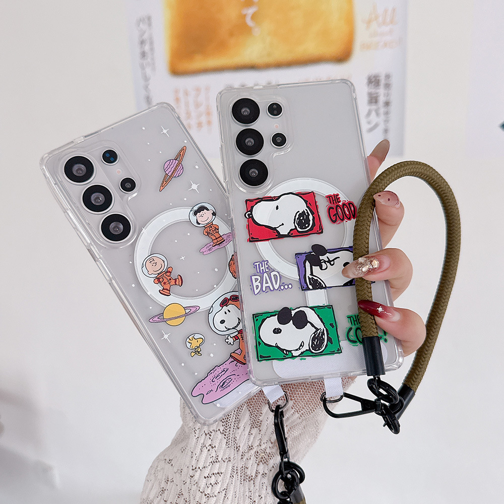 Cute Cartoon Snoopy Charlie Br - Phone Cases Brown ulasan dan harga