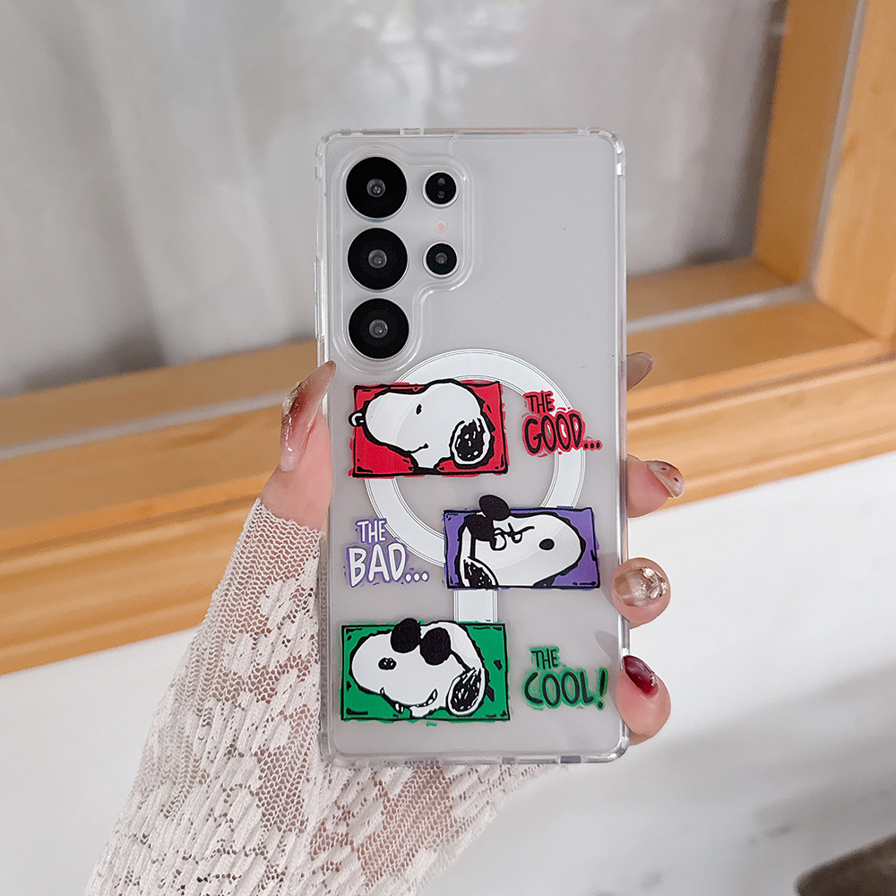 Cute Cartoon Snoopy Charlie Br - Phone Cases Brown ulasan dan harga